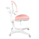 Комплект Anatomica Study-100 парта + кресло белый/розовый с розовым креслом Funken