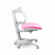 Комплект Anatomica Study-120 парта + кресло + органайзер + ящик белый/розовый с розовым креслом Ergoback	